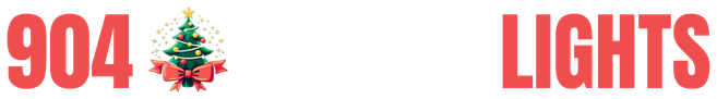 904 Holiday Lights logo, Christmas light installation in Jacksonville